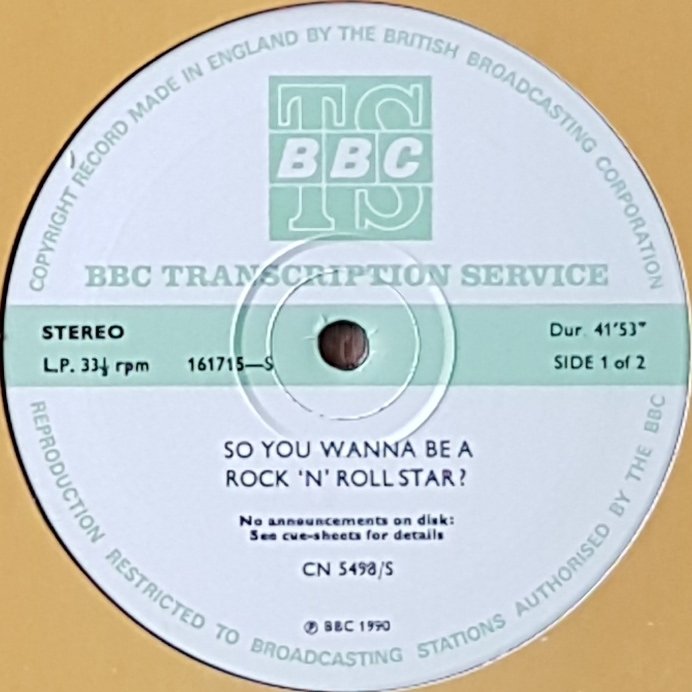 CN 5498 S Pop, rap, or what? / So you wanna be a rock 'n' roll star? Various from the BBC records and Tapes library Label